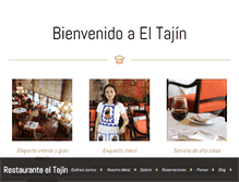 Tablet Screenshot of eltajin.com.mx
